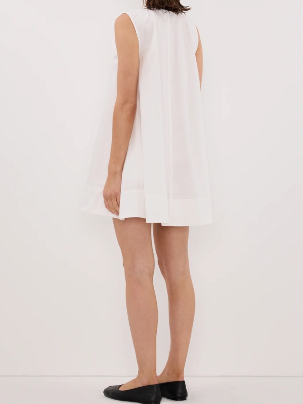 Dissh Gabby White Oversized Cotton Mini Dress - Picture 5 of 11